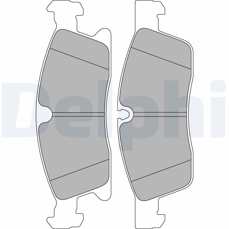 Brake Pad Set, disc brake   WVA:25192, 25192 25500|ohne Zu|2-5 munkanapos szállítás 13:30-ig rendelve 2024.12