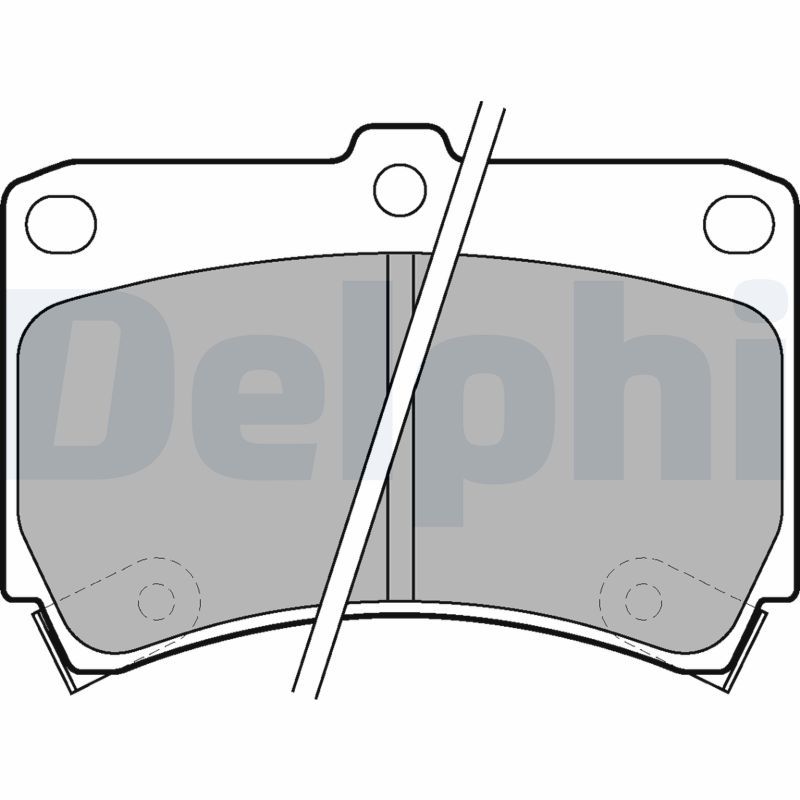 Brake Pad Set, disc brake   WVA:21654 21655 21656|ohne Zub|2-5 munkanapos szállítás 13:30-ig rendelve 2024.12