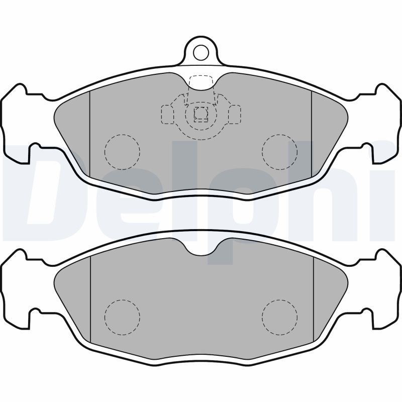 Brake Pad Set, disc brake   WVA:24487 20547|ohne Zubehör|f|2-5 munkanapos szállítás 13:30-ig rendelve 2025.1