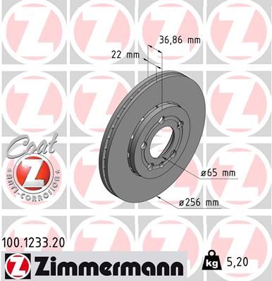 Brake Disc  VW POLO GOLF IV FABIA IBIZA A1 Vorderachse|AußenO-256mm|2-5 munkanapos szállítás 13:30-ig rendelve 2024.12