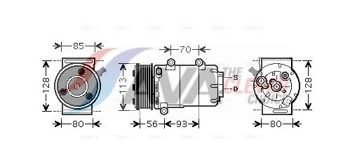 klímakompresszor  Mondeo IV 1.8 TDCi *03/07-|2023.6.12