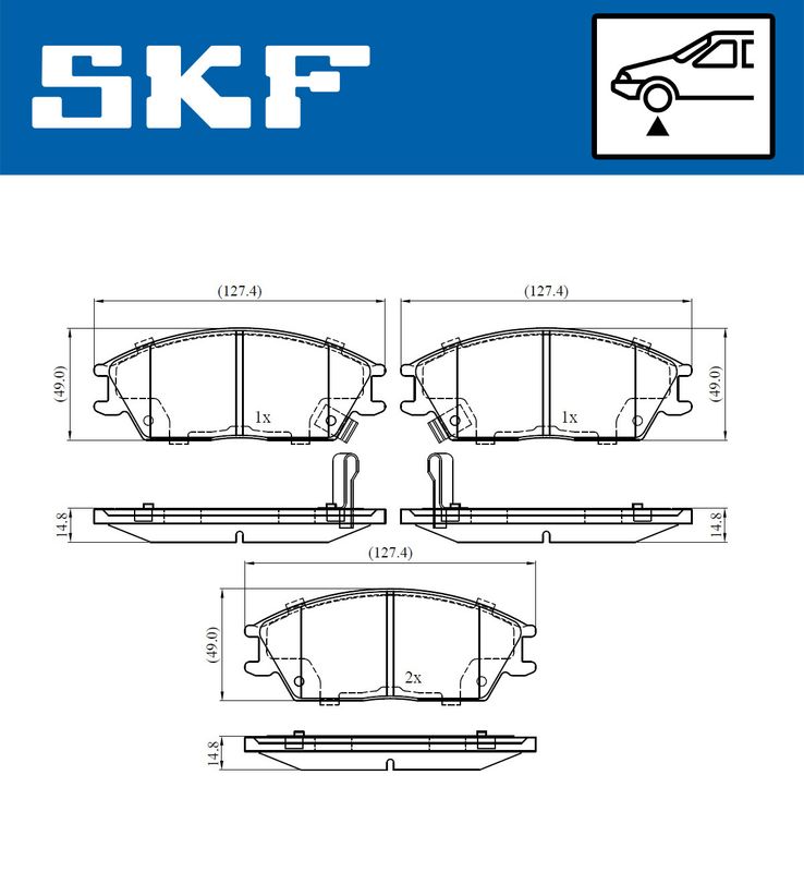 BRAKE PADS KIT|24-05