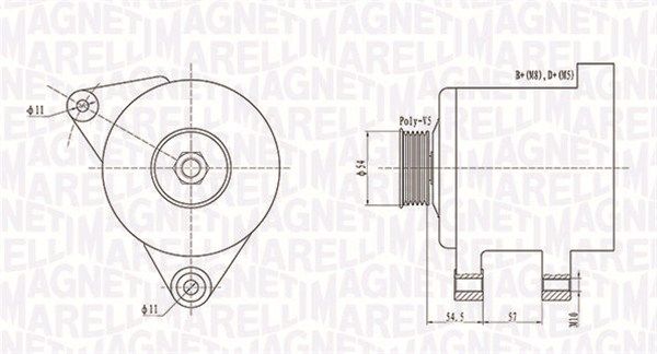 MAGNETI MARELLI ALKATRÉSZ|Csak távoli készlet esetén szállítjuk 2025.1.29