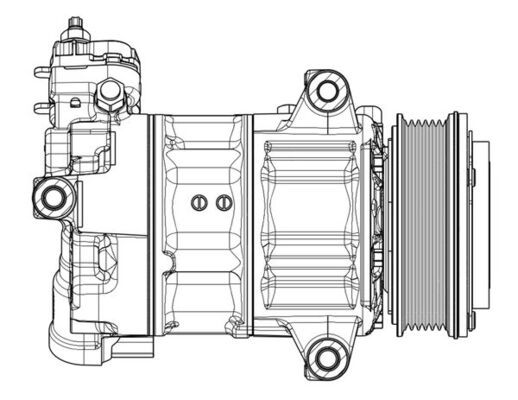 AC-KOMPRESSOR 6VS14IC|1 munkanapos beszerzés 2024.12