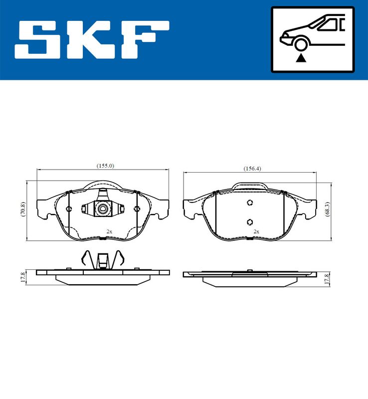 BRAKE PADS KIT|24-05