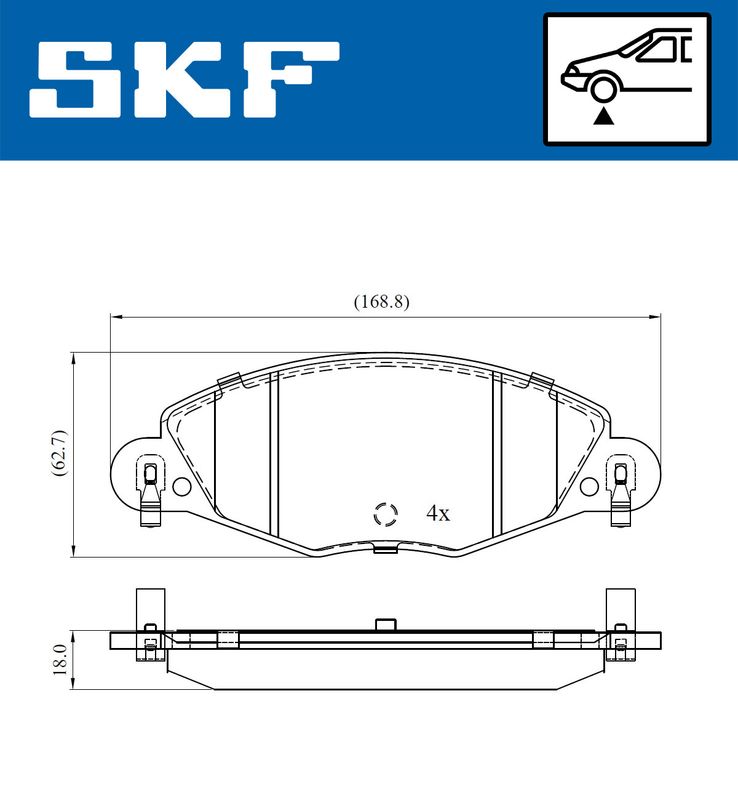 BRAKE PADS KIT|24-05