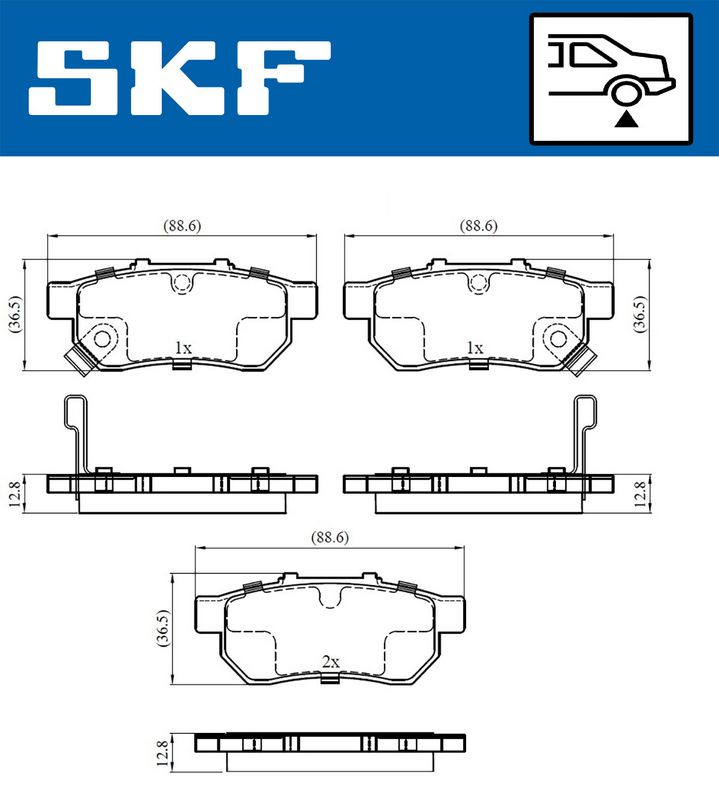 BRAKE PADS KIT|24-05