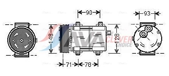 AVA QUALITY COOLING alkatrész|Távoli klt. esetén 1-2 m.napos szállítás 2024.12.20