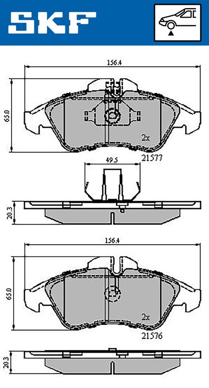 BRAKE PADS KIT|24-05