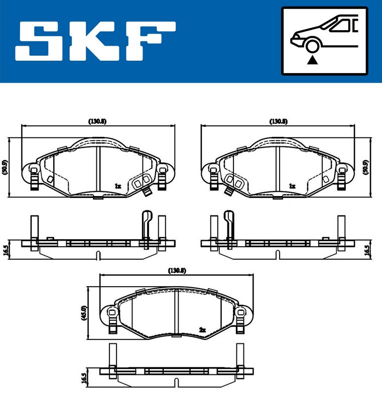 BRAKE PADS KIT|24-05