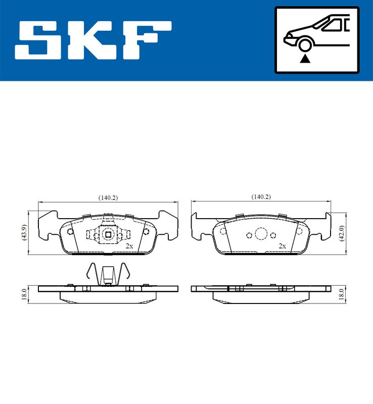 BRAKE PADS KIT|24-05