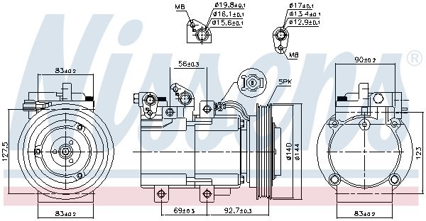 AC-KOMPRESSOR HS18|1 munkanapos beszerzés 2024.12