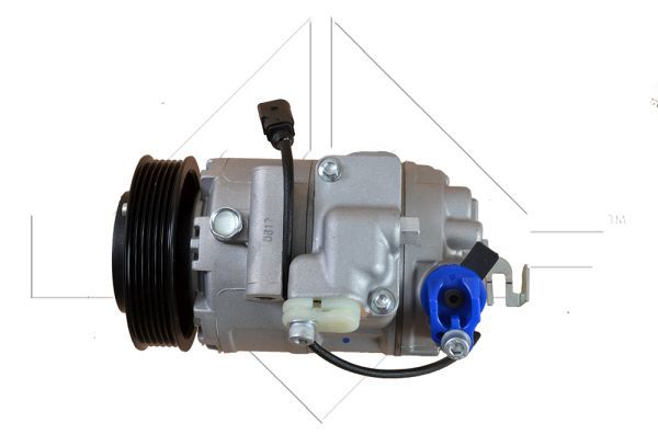 Compressor, air conditioning  AUDI A2 POLO 9N 6R FABIA IBIZA O-110mm|mit PAG-Kompressoröl,|2-5 munkanapos szállítás 13:30-ig rendelve 2024.12