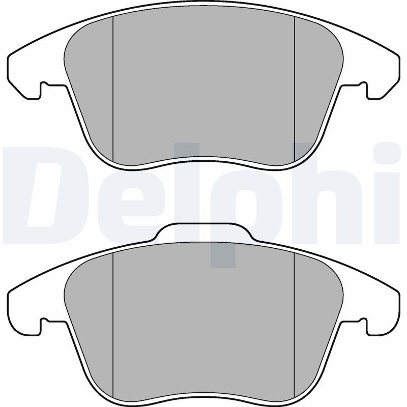 Brake Pad Set, disc brake   Vorderachse|WVA:24557 26145|oh|2-5 munkanapos szállítás 13:30-ig rendelve 2024.12