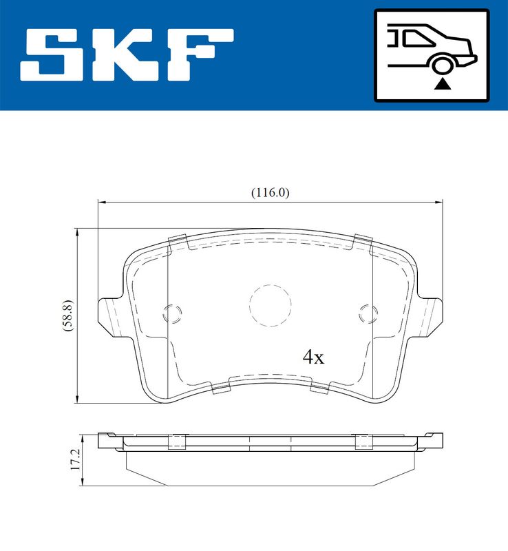 BRAKE PADS KIT|24-05