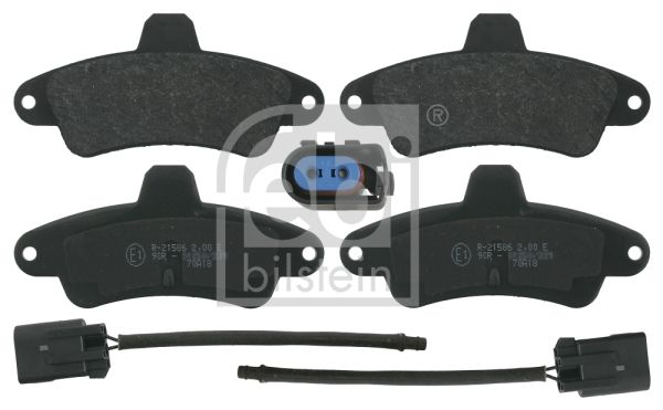 Brake Pad Set, disc brake   Hinterachse|WVA:23410|inkl. Ve|2-5 munkanapos szállítás 13:30-ig rendelve 2025.1