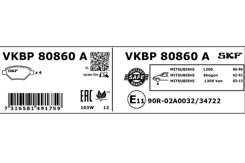 BRAKE PADS KIT|24-05