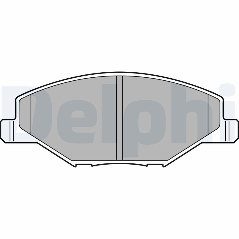 Brake Pad Set, disc brake   Vorderachse|WVA:25681 25682|oh|2-5 munkanapos szállítás 13:30-ig rendelve 2024.12