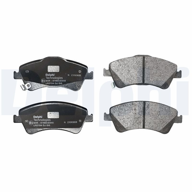 Brake Pad Set, disc brake   WVA:24668, 24204 24691 24690|o|2-5 munkanapos szállítás 13:30-ig rendelve 2024.12