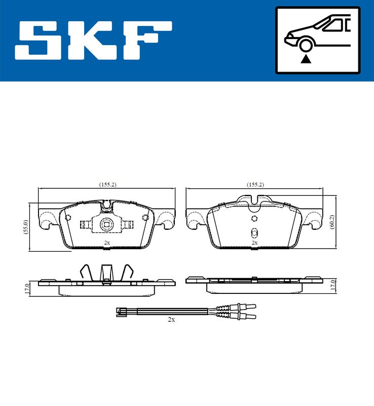 BRAKE PADS KIT|24-05