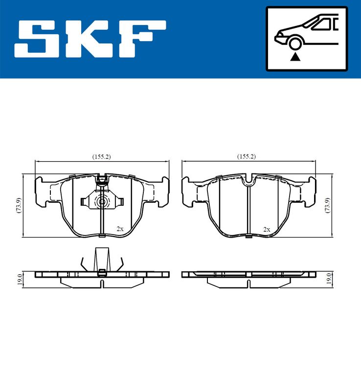 BRAKE PADS KIT|24-05