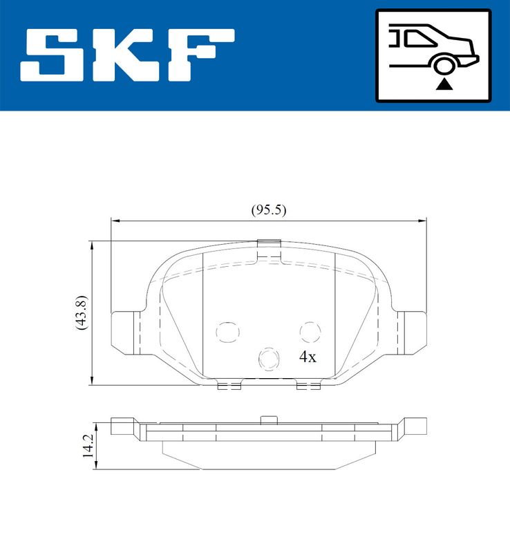 BRAKE PADS KIT|24-05