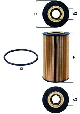 OX169D ECO OELFILTER FUER|1 munkanapos beszerzés 2024.12