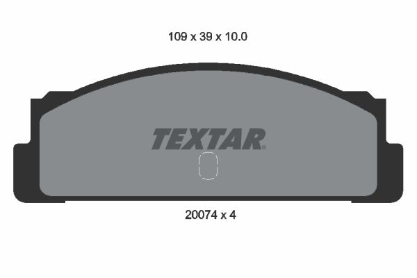 Brake Pad Set, disc brake   WVA:20074|nicht für Verschleiß|2-5 munkanapos szállítás 13:30-ig rendelve 2024.12