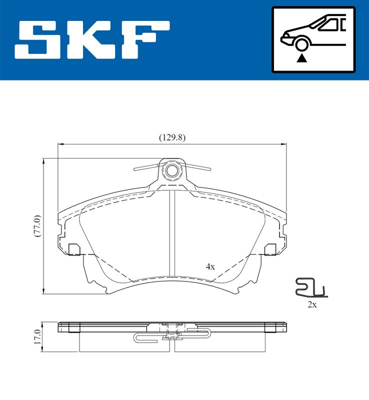 BRAKE PADS KIT|24-05