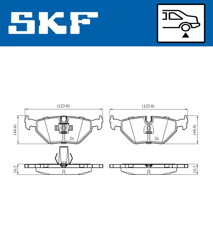 BRAKE PADS KIT|24-05