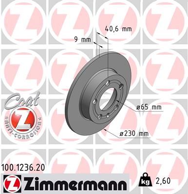 Brake Disc  VW POLO GOLF IV FABIA IBIZA A1 Hinterachse|AußenO-230mm|2-5 munkanapos szállítás 13:30-ig rendelve 2024.12