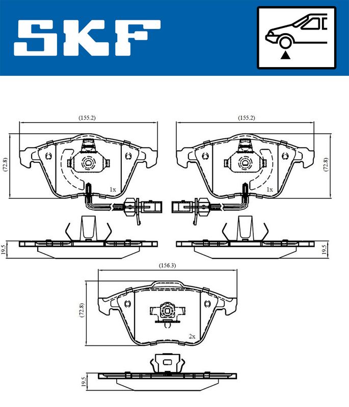 BRAKE PADS KIT|24-05