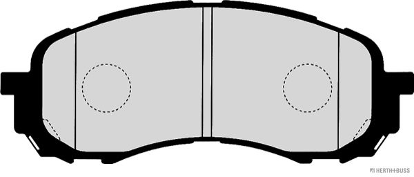 Brake Pad Set, disc brake   Vorderachse|WVA:24372|mit akus|2-5 munkanapos szállítás 13:30-ig rendelve 2024.12