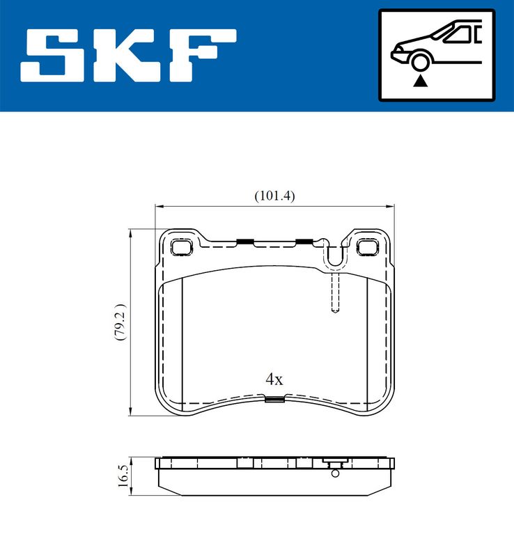 BRAKE PADS KIT|24-05