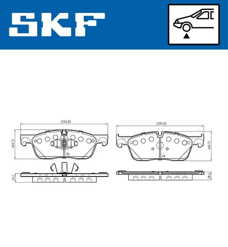 BRAKE PADS KIT|24-05