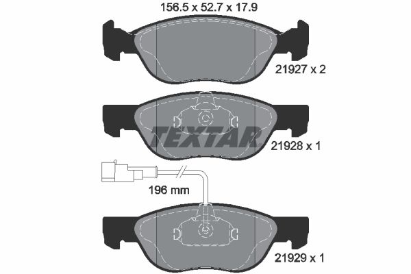 Textar fékbetét|2022.8.8