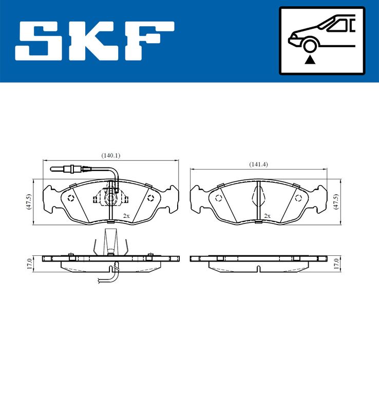 BRAKE PADS KIT|24-05