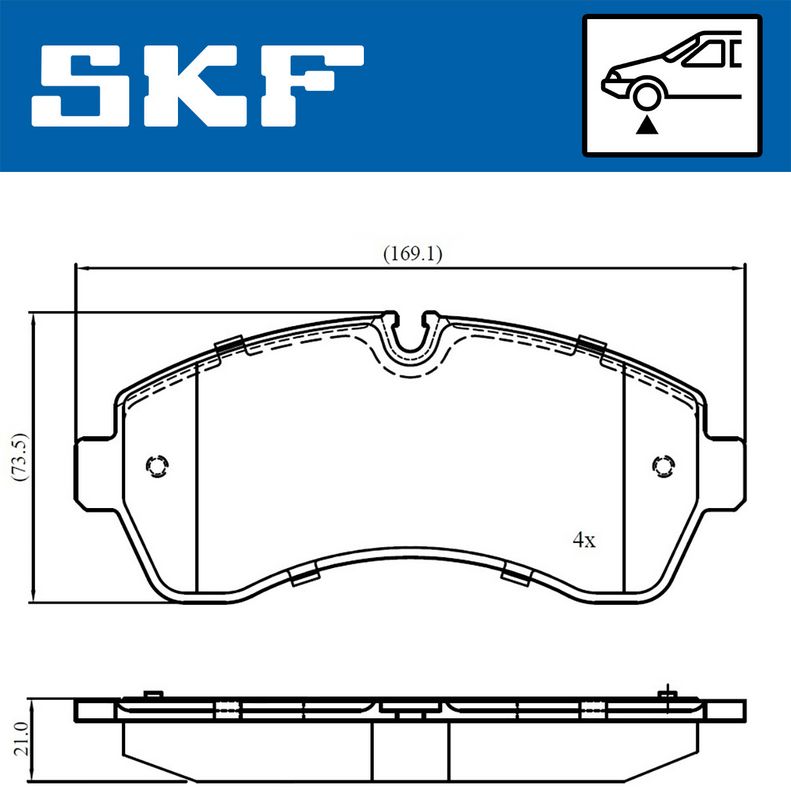 BRAKE PADS KIT|24-05