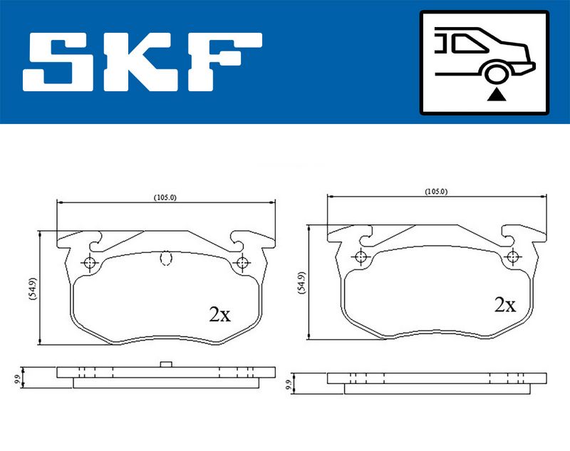 BRAKE PADS KIT|24-05