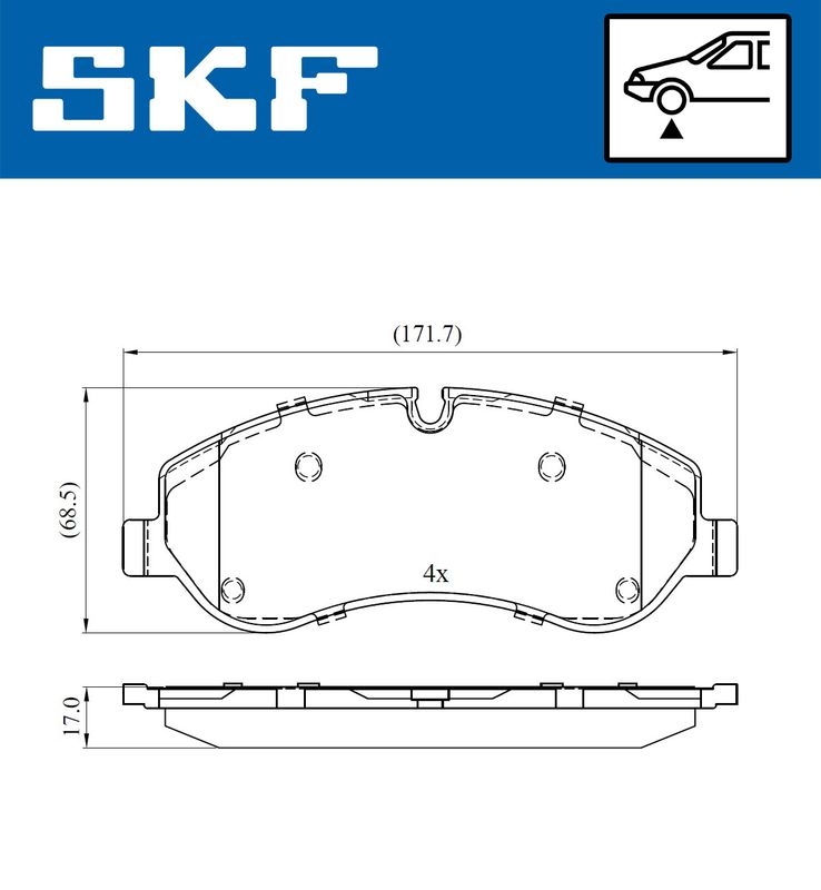 BRAKE PADS KIT|24-05