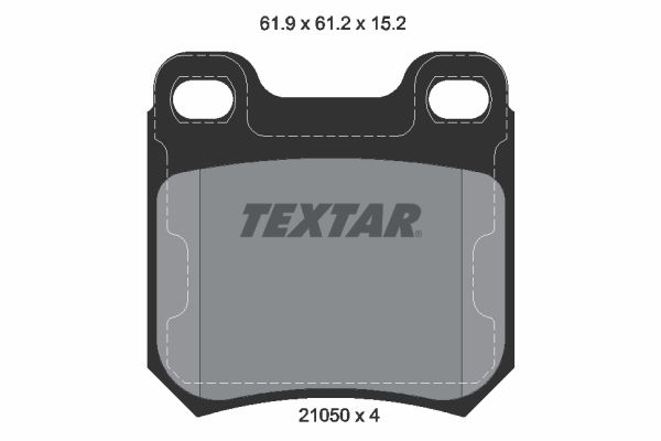 Brake Pad Set, disc brake   WVA:21050|nicht für Verschleiß|2-5 munkanapos szállítás 13:30-ig rendelve 2024.12