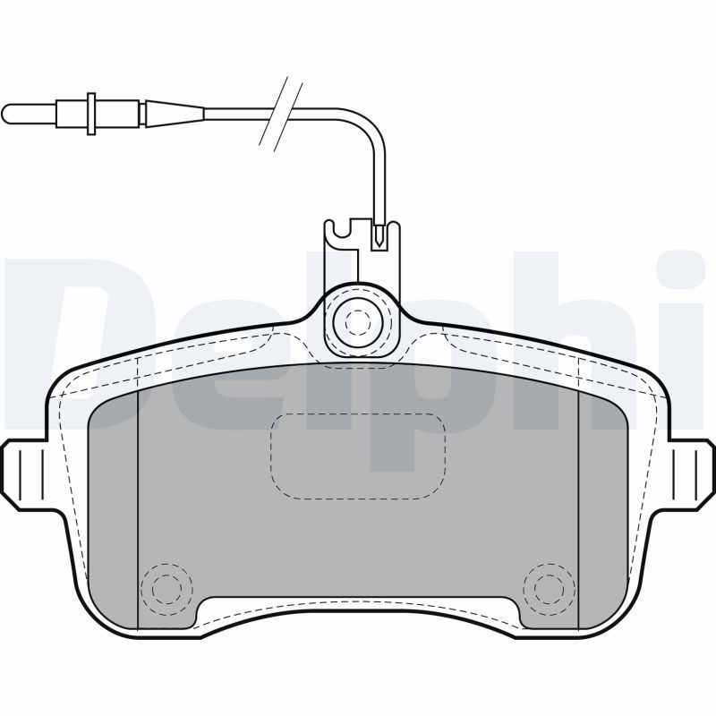 Brake Pad Set, disc brake   Vorderachse|WVA:24134, 24134 2|2-5 munkanapos szállítás 13:30-ig rendelve 2024.12