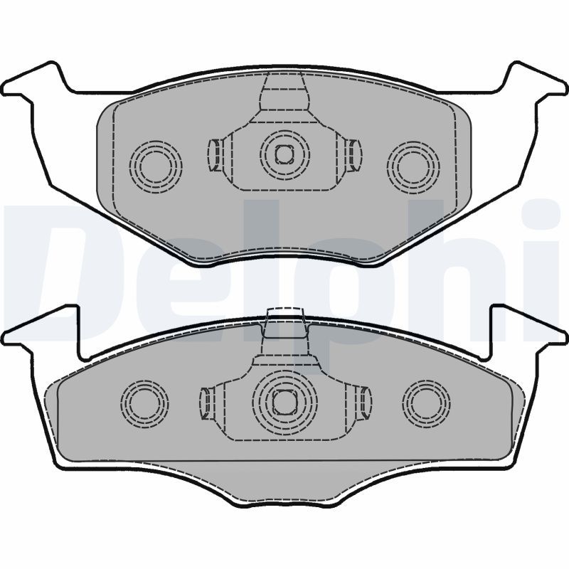 Brake Pad Set, disc brake   Vorderachse|WVA:21866, 21866 2|2-5 munkanapos szállítás 13:30-ig rendelve 2025.1