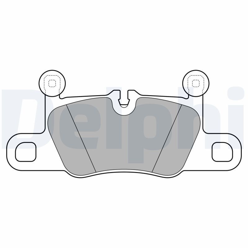 Brake Pad Set, disc brake   WVA:25691|ohne Zubehör|für Ver|2-5 munkanapos szállítás 13:30-ig rendelve 2024.12