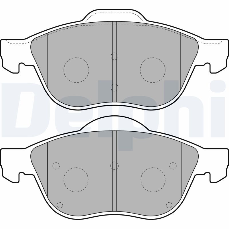 Brake Pad Set, disc brake   WVA:23996, 23996 23997 24009|o|2-5 munkanapos szállítás 13:30-ig rendelve 2024.12