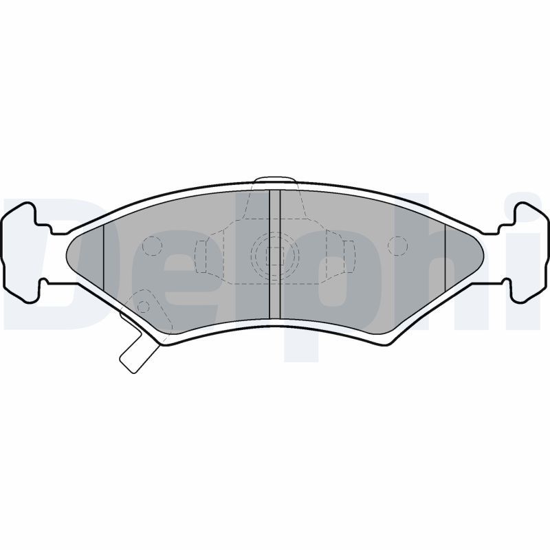 Brake Pad Set, disc brake   WVA:25374 25375|ohne Zubehör|m|2-5 munkanapos szállítás 13:30-ig rendelve 2025.1