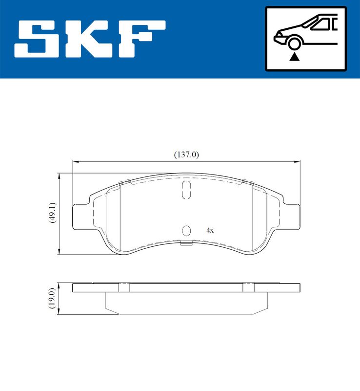 BRAKE PADS KIT|24-05