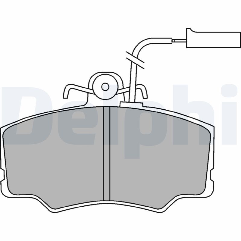 Brake Pad Set, disc brake   WVA:20332, 21271 21272|mit Zub|2-5 munkanapos szállítás 13:30-ig rendelve 2024.12