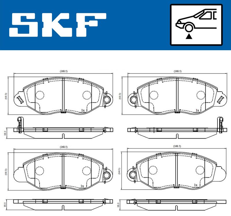 BRAKE PADS KIT|24-05