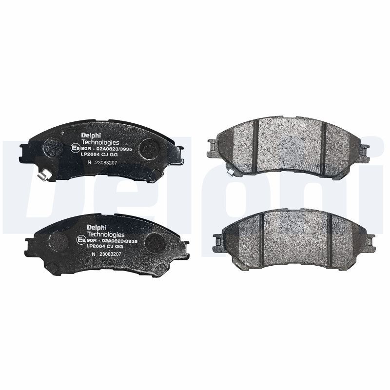 Brake Pad Set, disc brake   WVA:25979|ohne Zubehör|mit aku|2-5 munkanapos szállítás 13:30-ig rendelve 2024.12